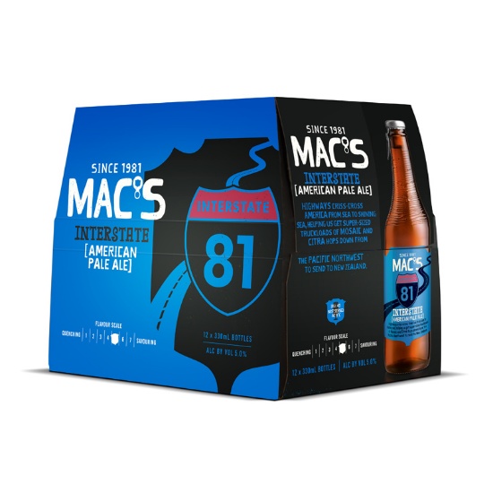 Picture of Mac's Interstate APA Bottles 12x330ml