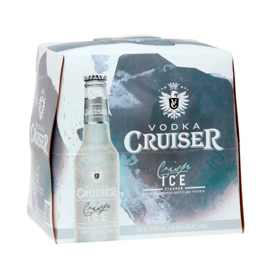 Picture of Cruiser Crisp Ice 5% Bottles 12x275ml