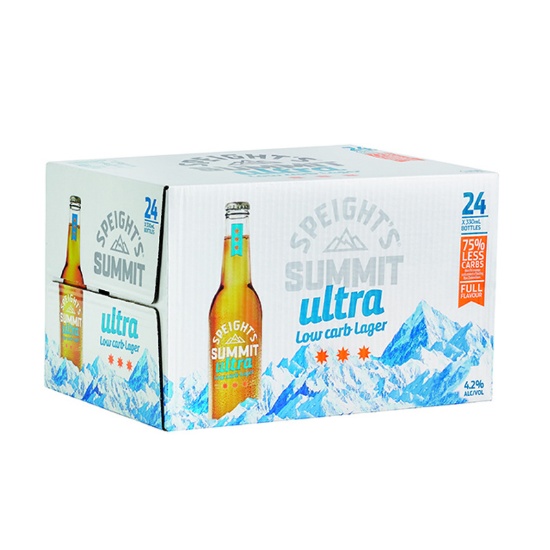 Picture of Speight's Summit Ultra Low Carb Lager Bottles 24x330ml