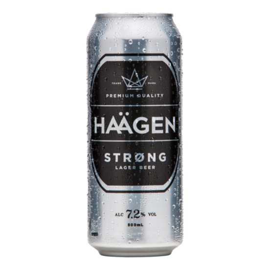 Picture of Haägen Strøng Lager 7.2% Can 500ml