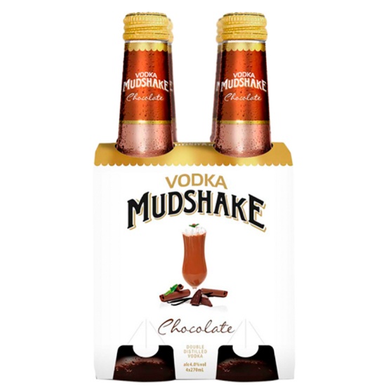 Picture of Mudshake Chocolate 4% Bottles 4x270ml