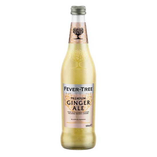 Picture of Fever-Tree Dry Ginger Ale Bottle 500ml