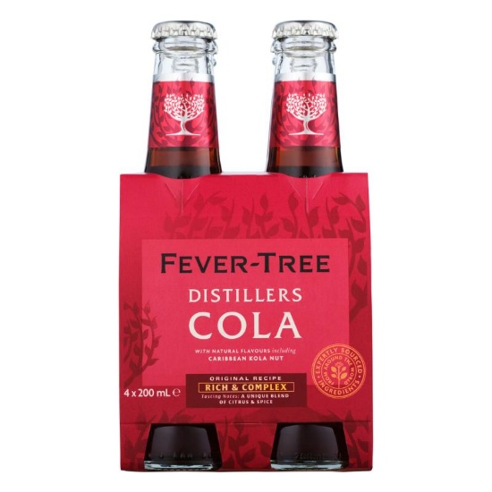 Picture of Fever-Tree Distillers Cola Bottles 4x200ml